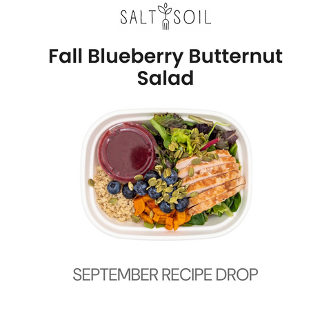Fall Blueberry Butternut Salad: A Seed Oil Free Dinner