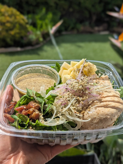 #1 Zesty Za'atar Arugula Salad - Chicken