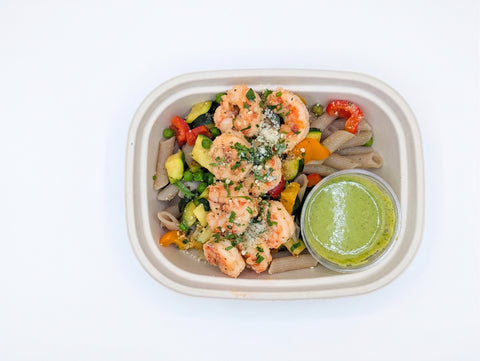 #3 Brain Boosting Pistachio Pesto Penne - Shrimp