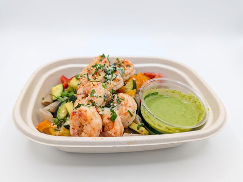 #3 Brain Boosting Pistachio Pesto Penne - Shrimp