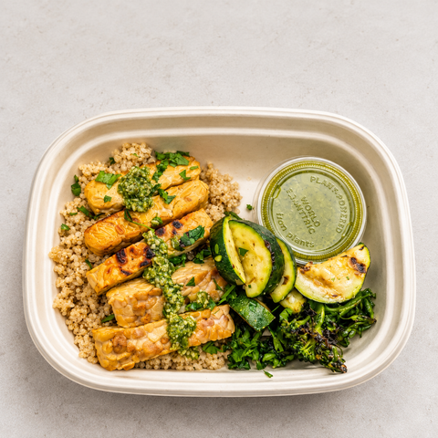 #3 Mole Verde Bowl - Tempeh (Vegan)