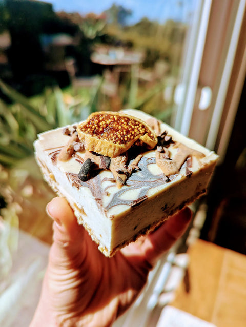 Dessert: Chocolate Almond Butter Fig Bars (Vegan)