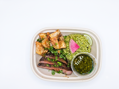 #4 Cilantro Lime Chimichurri Plate - Steak