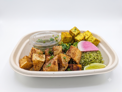 #4 Cilantro Lime Chimichurri Plate - Tofu (Vegan)