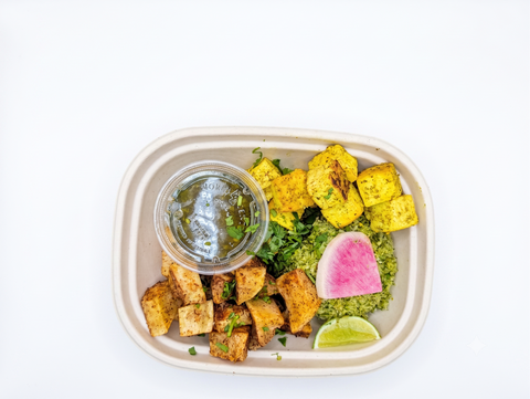 #4 Cilantro Lime Chimichurri Plate - Tofu (Vegan)