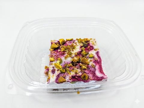 Dessert: Raspberry Pistachio Bars (vegan)