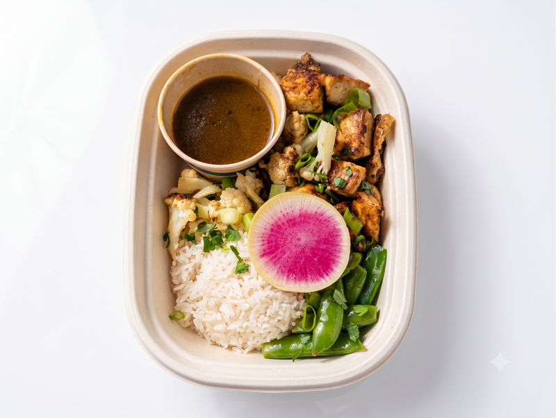 #2 Orange Ginger Stirfry - Tofu (Vegan)