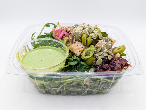 #1 Hemp Pesto Salad - Tempeh (Vegan)
