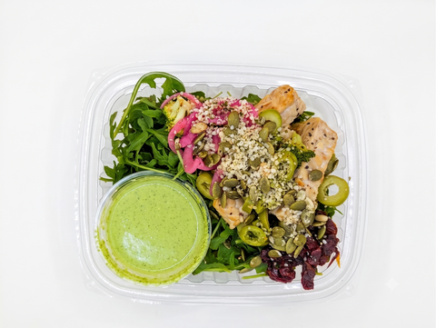 #1 Hemp Pesto Salad - Tempeh (Vegan)