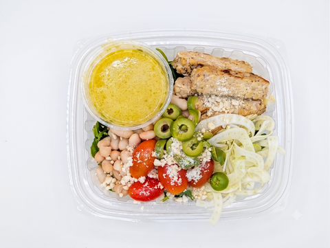 #1 Italian Salad - Tempeh (Vegan)