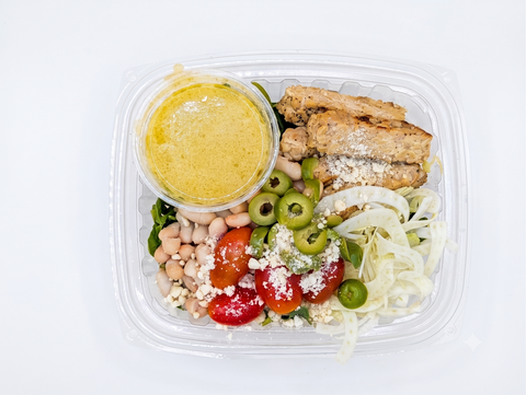 #1 Italian Salad - Tempeh (Vegan)