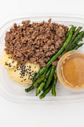 Japanese ginger miso bowl — organic postpartum meal delivery La Jolla