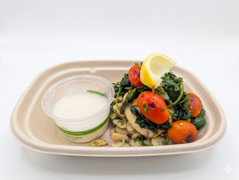 #2 Lemon & Herb Cod with White Bean Salad - Cod