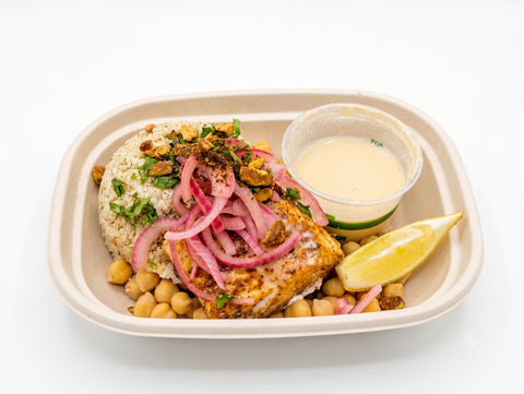#3 Moroccan Spiced Plate - Cod