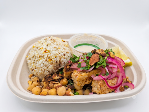 #3 Moroccan Spiced Plate - Tempeh (Vegan)