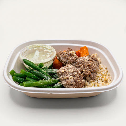 #2 Mustard-Dill Plate with Roasted Vegetables - Beef