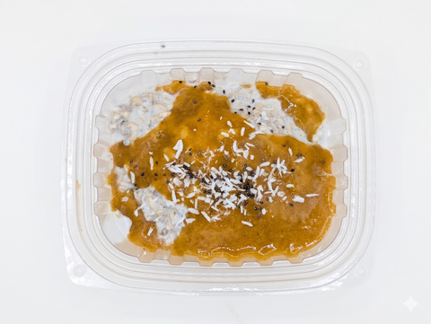 Breakfast: Passionfruit Protein Oats (Vegan)