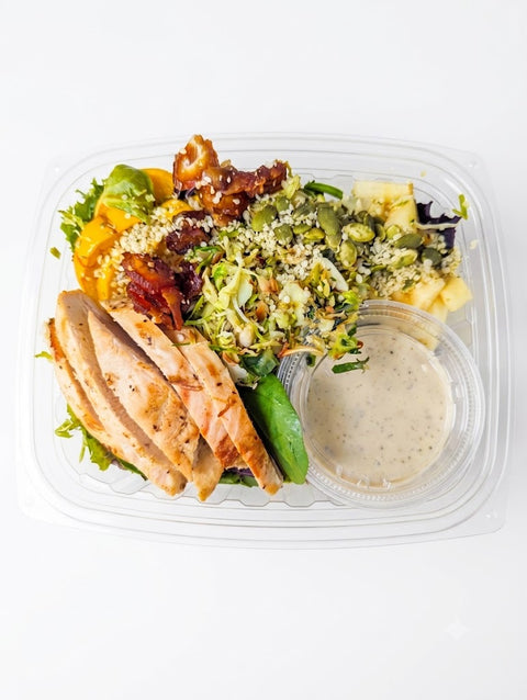 #1 Roasted Squash & Quinoa Harvest Salad - Chicken