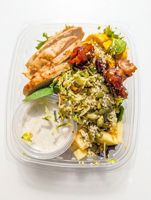 #1 Roasted Squash & Quinoa Harvest Salad - Chicken