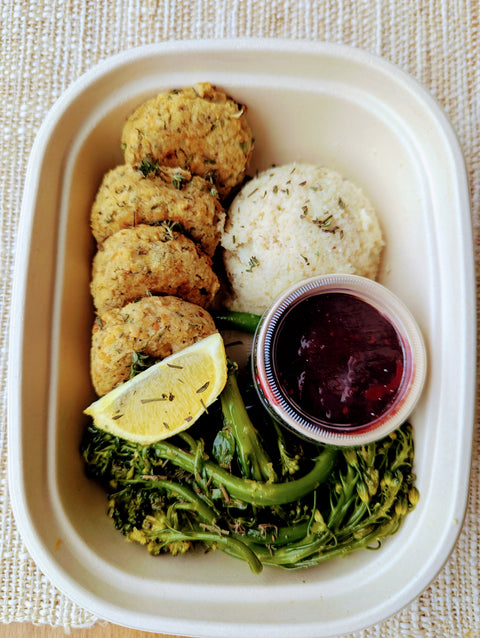 #2 Rosemary & Thyme Meatballs - Lentils (Vegan)
