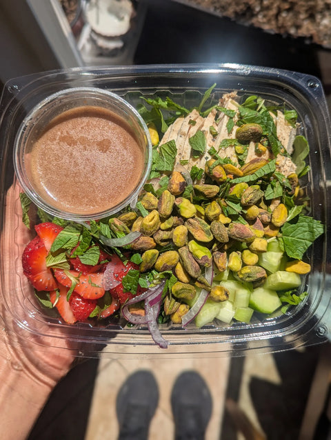 #1 Strawberry Pistachio Market Salad - Chicken