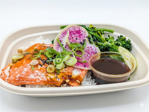 #3 Teriyaki Bowl - Salmon