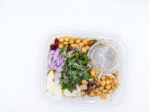 #1 Zesty Za'atar Arugula Salad - Chickpeas (Vegan)