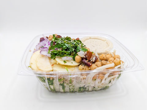 #1 Zesty Za'atar Arugula Salad - Chickpeas (Vegan)
