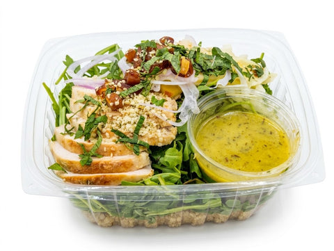 #1 Zesty Za'atar Arugula Salad - Chicken