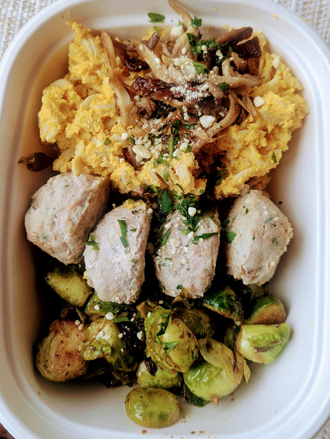 #4 Butternut Mac N Cheese - Tempeh (Vegan)